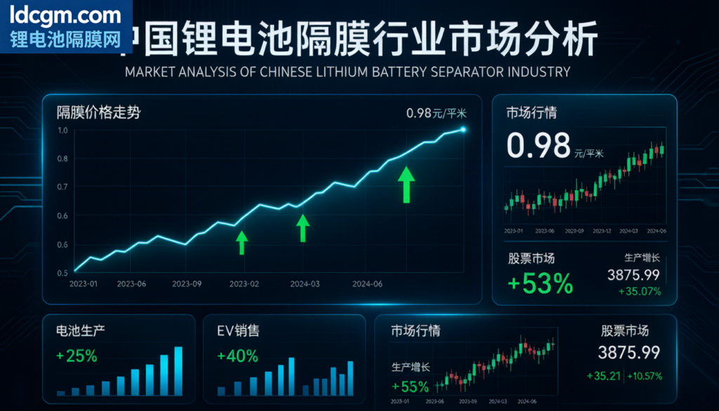 【市场行情】锂电隔膜行业盈利大反转：湿法价格反弹近20%，龙头半年净利最高9亿