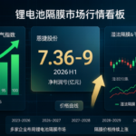 【市场行情】恩捷H1扭亏最高赚9亿,锂电隔膜行业迎来量价齐升拐点