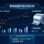 【市场行情】锂电隔膜供需紧平衡延续 价格企稳回升龙头盈利反转