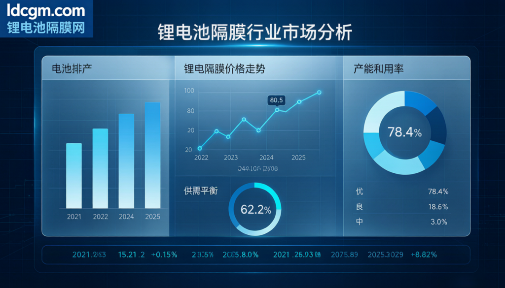 锂电隔膜量价齐升迎拐点，供需紧平衡格局持续深化