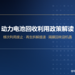 【产业政策】动力电池“梯次利用”政策废止:隔膜回收利用步入规范化新阶段